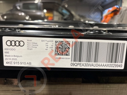 AUDI E-tron 55 Quattro  Battery Pack 4KE915910AB
